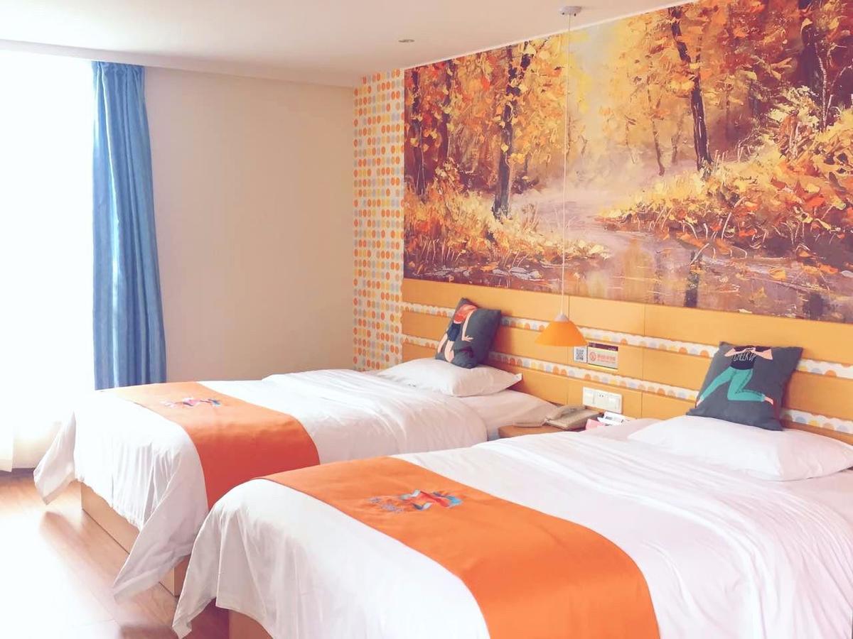 Pai Hotel Jinan Railway Staion North Plaza Dikou Road Exterior foto